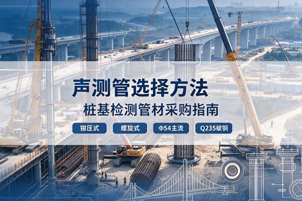 竹溪声测管选型标准