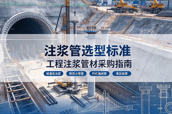 竹溪注浆管选型标准