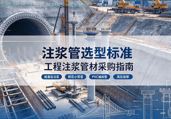 竹溪注浆管选型标准